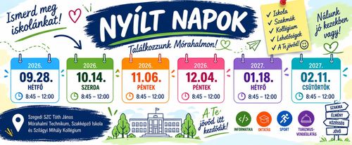 Nyílt napok!